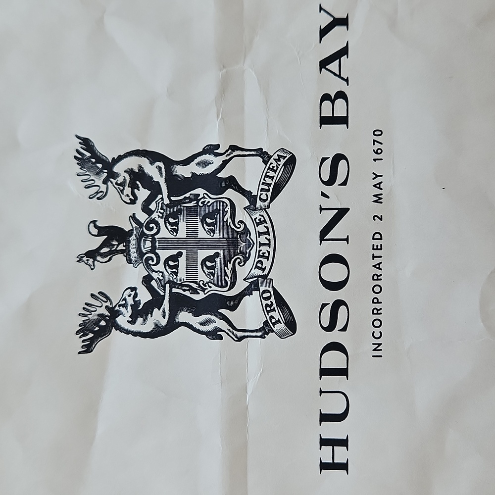 Hudson's Bay Shopping Bags with Logo